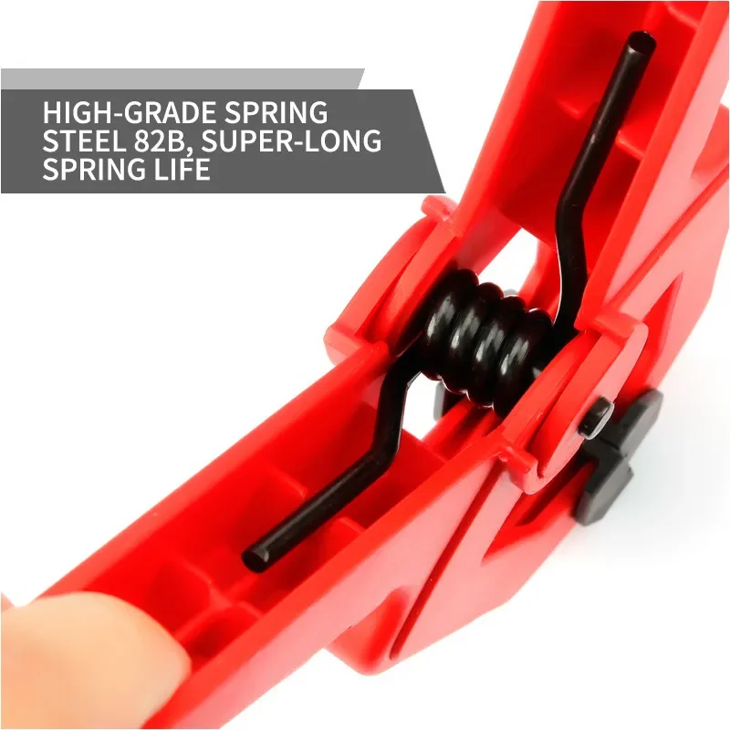 2/3/4/6/7 zoll Holzbearbeitung Frühling Klemme A-form Engineering Grade Kunststoff Holz Clips hardware Holzbearbeitung DIY Nylon Schellen Werkzeuge