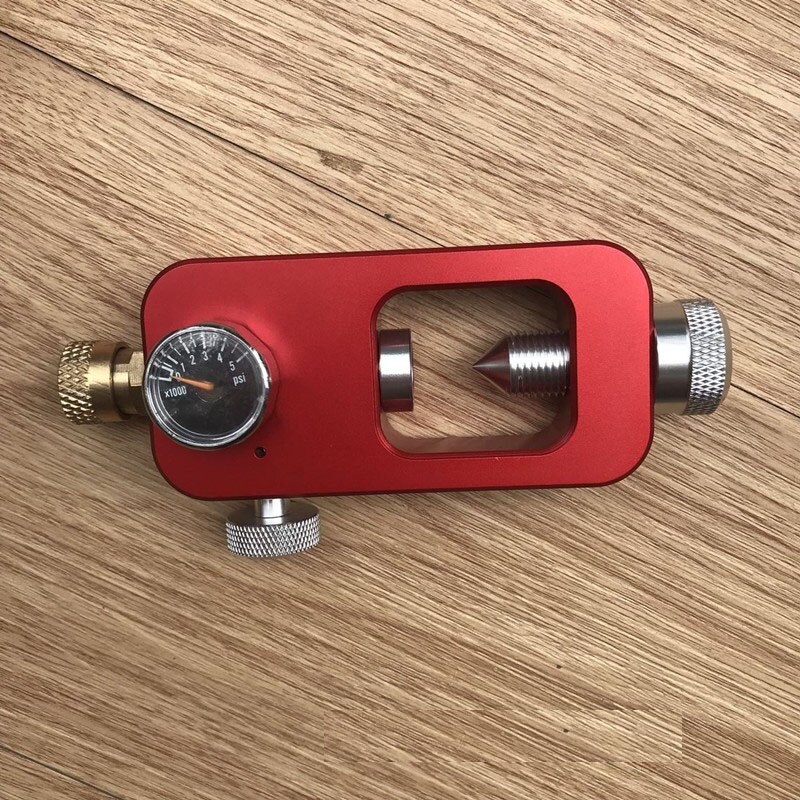 30mpa high-pressure inflator, inflatable valve, flower basket head, fast charge conversion,8mm diving gas cylinder flushing tub