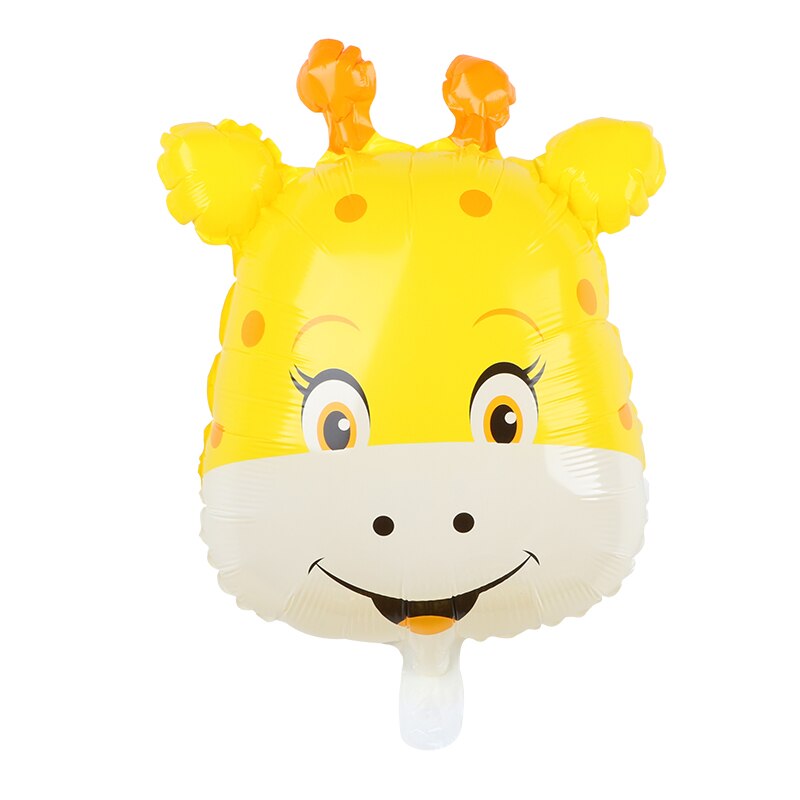 10pcs Aluminum Foil Helium Balloons Cartoon Animal Children's Day Wedding Birthday Decor Kids Panda Rabbit Balloons Party Favor: Light Green