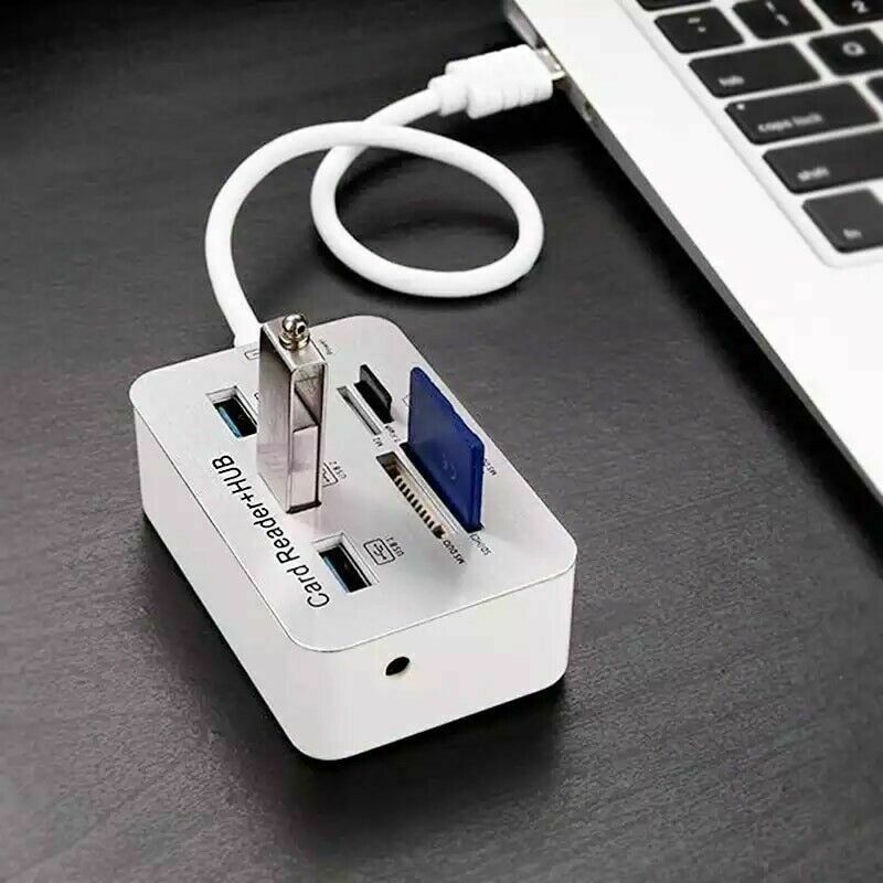 3 Port USB USB 3.0 Hub Adapter High Speed Mini Splitter For PC Laptop Notebook Receiver