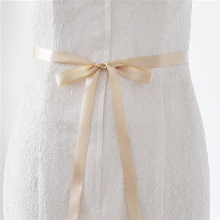 YouLaPan S437 demoiselle d'honneur strass ceinture argent ceinture de mariée pour robe de mariée bijou ceinture pour robe formelle robe brillante ceintures: champagne