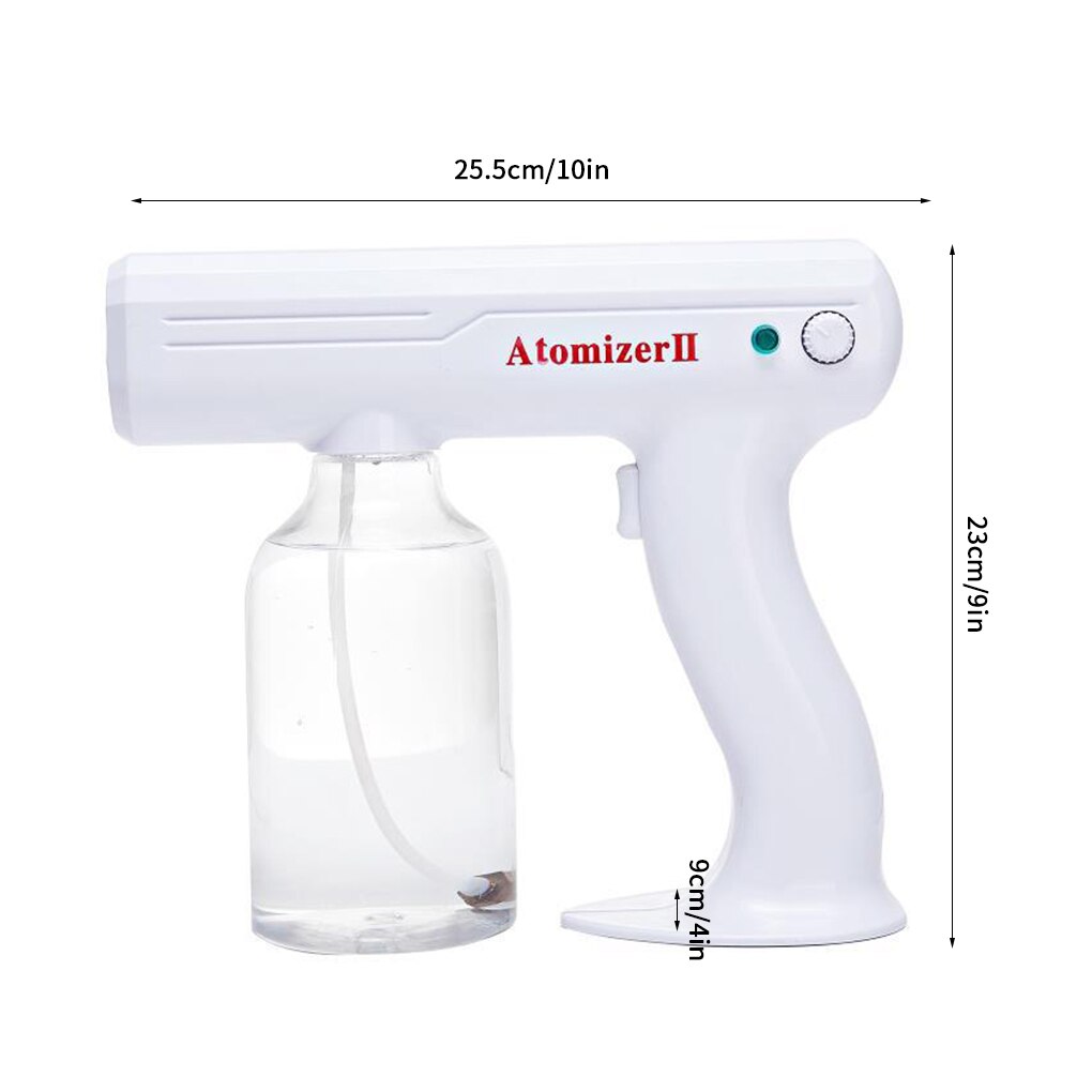 Atomizer Adjustable Handheld Fog Sprayer 800ml Rechargeable Atomizer Water Mist Spraying Machine
