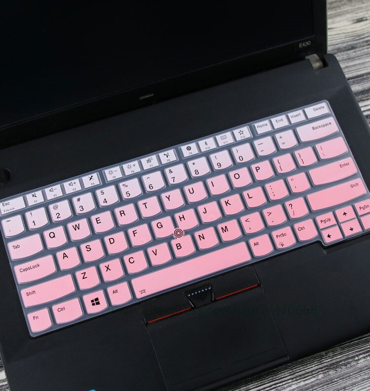 Laptop Tastatur Abdeckung Schutz Für Lenovo ThinkPad L390 L380 T480 T480s T470 T470s Yoga 2rd/3rd thinkPad X1 Kohlenstoff: allmählich Rosa