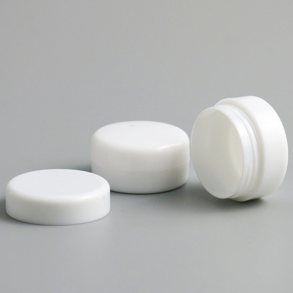 1g Container 6 x 1g 2g 3g 5g 10g White Plastic Empty Jar Pot Tr... – Grandado
