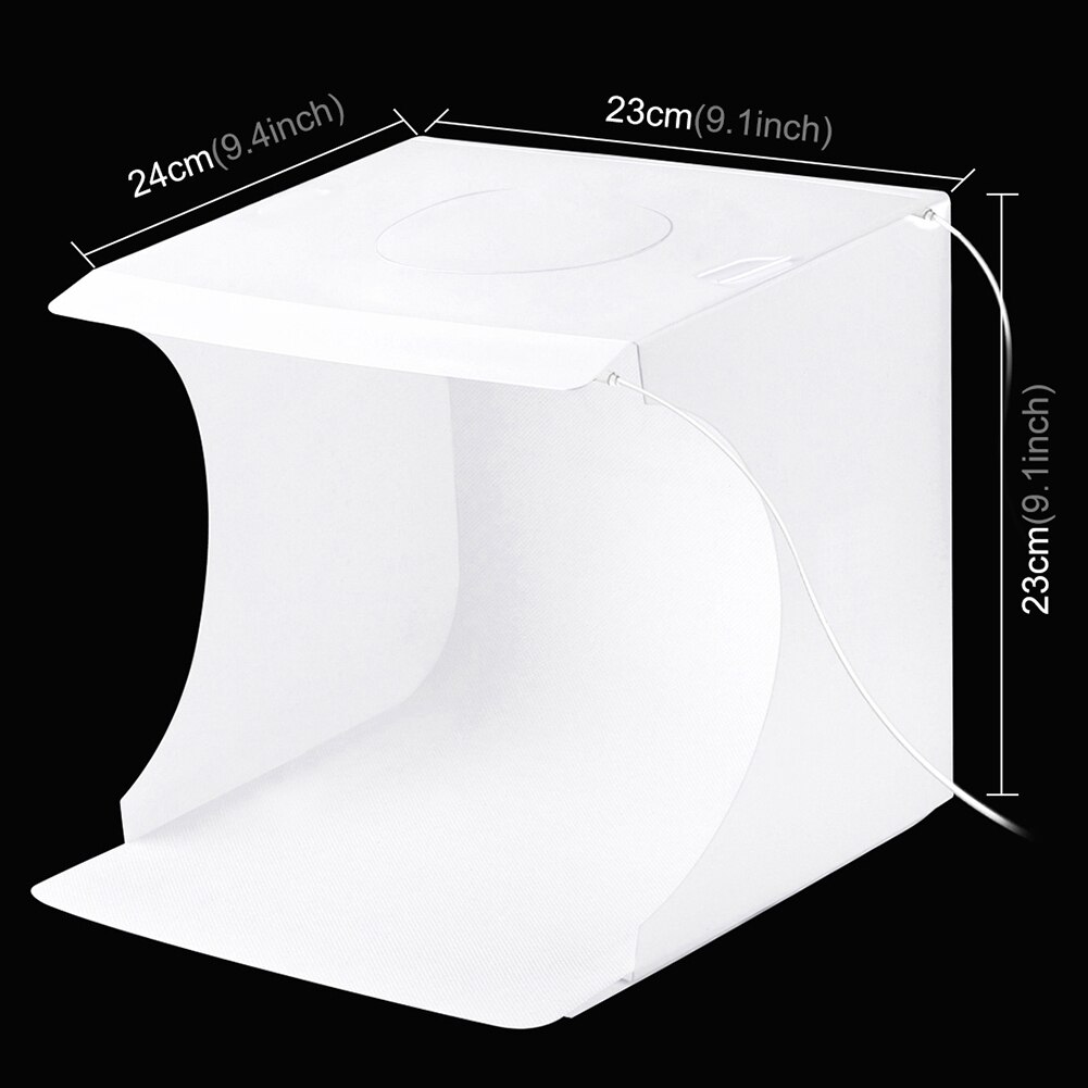 Folding Photography Lightbox Photo Studio LED Softbox Background Cloths Festival Studio Backdrop Photography for PULUZ
