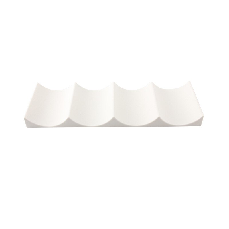 Wine rack stackable bottle rack countertop beverage bottle storage rack wine bottle can storage device for desktop refrigerator: Ivory