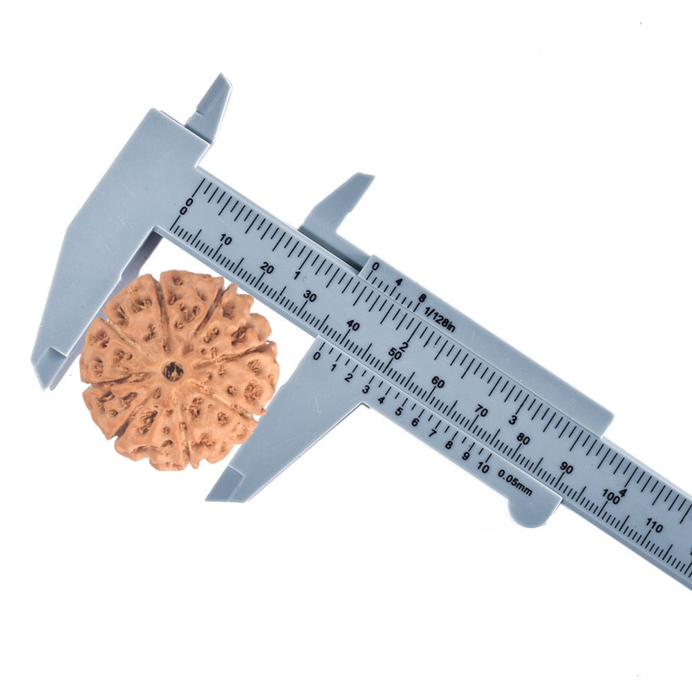 0-150mm double rule scale plastic Vernier caliper measuring Student Mini tool ruler Depth Diameter Measuring Tool