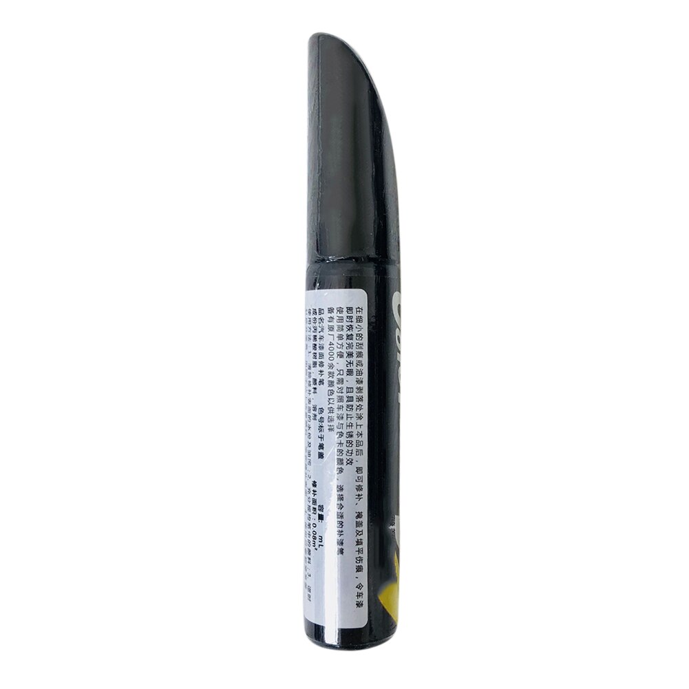 Auto Kleur Verf Reparatie Scratch Remover Wit Rood Zwart Zilver Kleur Pro Herstellen Kras Reparatie Verf Pen Clear Paint Care: Black 10ml