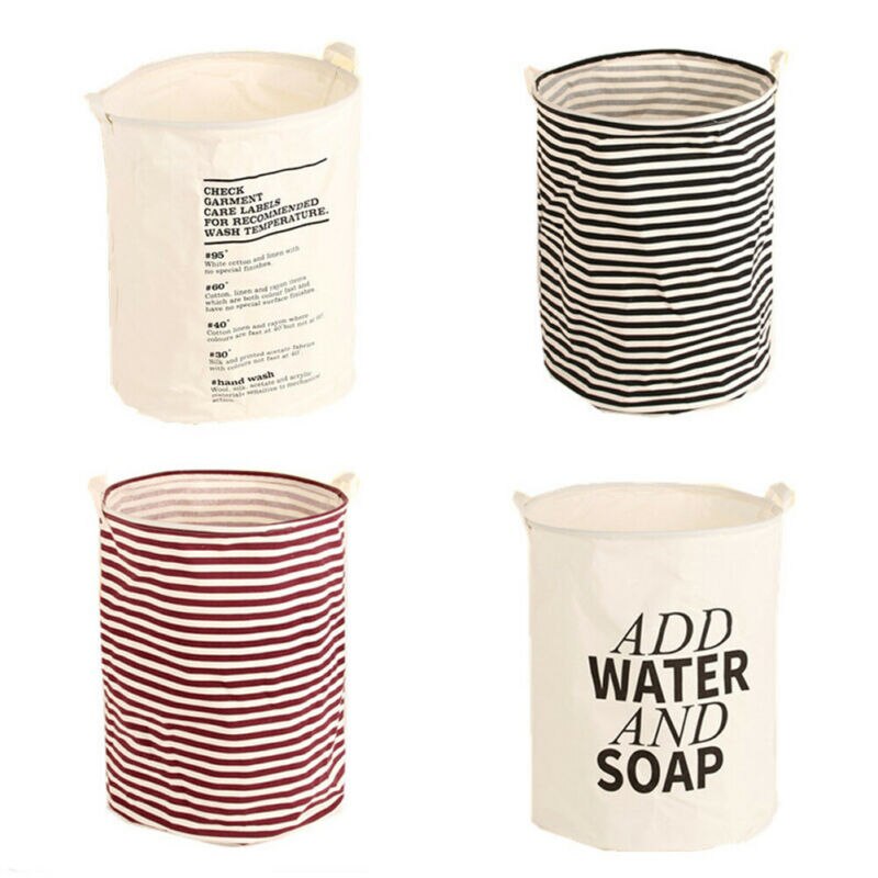 Grote wasmand, waterdichte wasmand voor vuile was, opvouwbare opbergmand voor speelgoed, draagbare wasmand voor kinderen