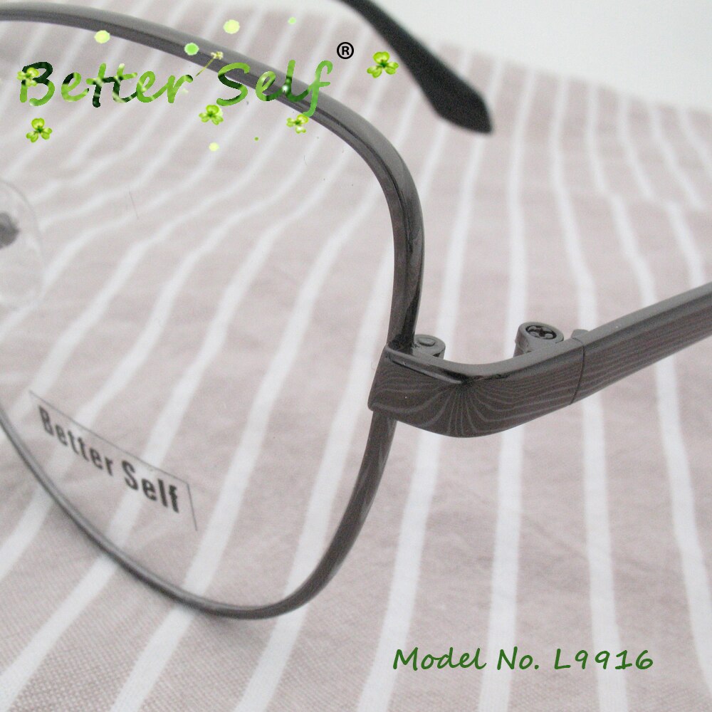Better Self L9916 Prescription Eyewear Alloy Spectacles Gold Eyeglasses Frames For Women Myopia Optical Cat Eye Glasses