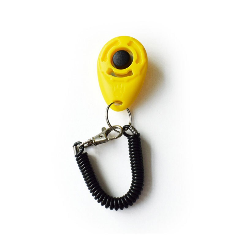 Correa de plástico inteligente para adiestramiento de perros, accesorio para entrenamiento de mascotas, 10 unids/lote: YELLOW