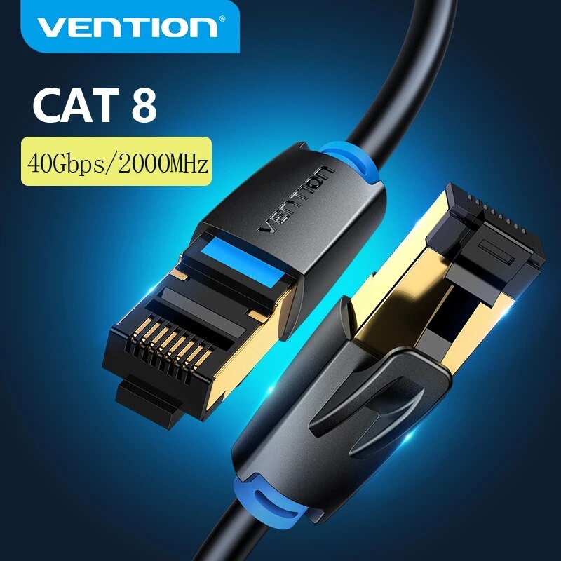 Ventie Cat8 Ethernet Kabel 40Gbps RJ45 Netwerk Kabel Kat 8 Sstp RJ45 Patch Cord Voor Pc Modem Router Laptop kabel Ethernet Cat8