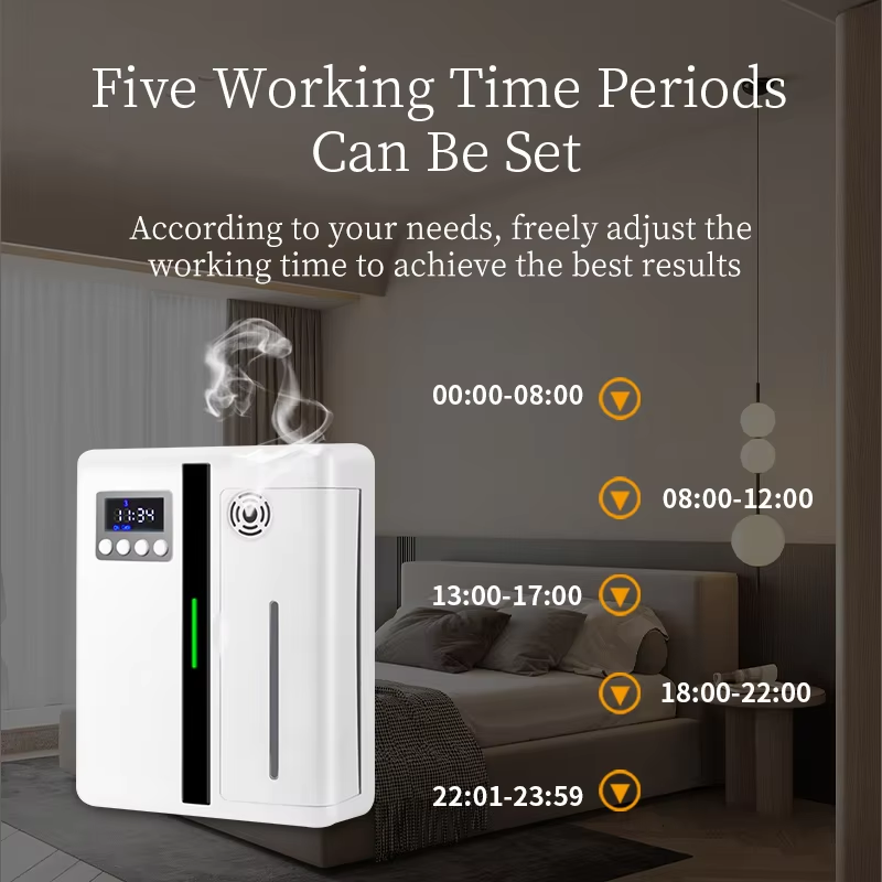 Máquina de aromaterapia, máquina de aromaterapia de aceite esencial inteligente de 160ml, máquina de aromaterapia para el hogar, máquina de aromaterapia para hotel