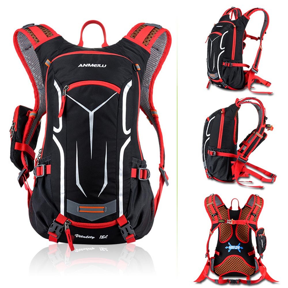 Lixada 18L Fahrrad Tasche Rucksack draussen Rucksack Fahrrad Tasche Fahrrad draussen Sport Reiten Beutel Fahrrad Rucksack Trink Radfahrer Tasche: Fahrrad Tasche 1