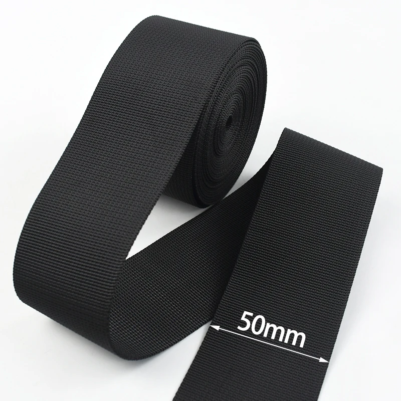 2-20 metros 20-50mm correias de náilon 1mm de espessura fitas de costura pretas banda para saco cinta mochila cinto diy roupas fita acessórios: LIGHT BLUE / S