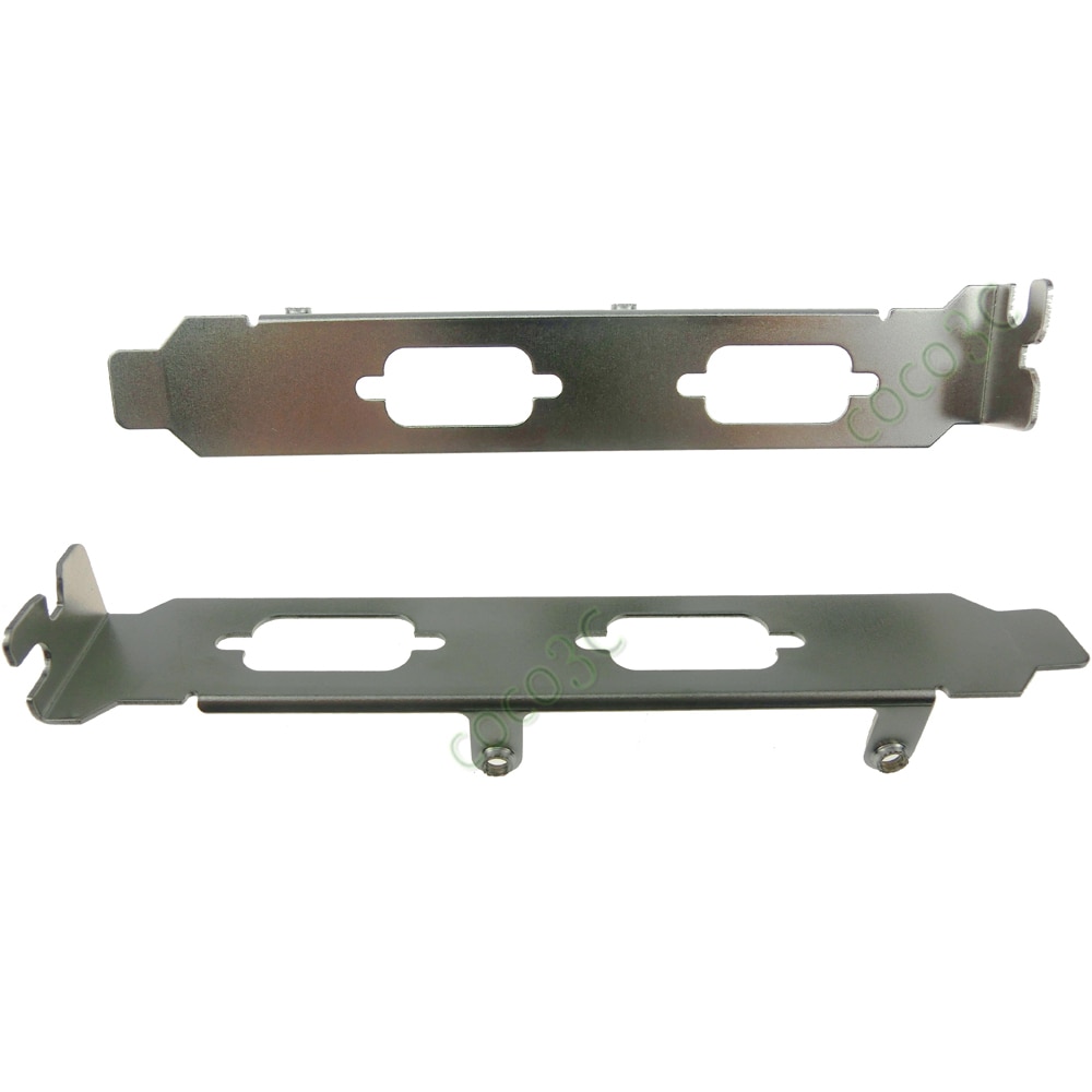 1/2 DB9 DB25 Vga-poort Lage/Lange Profile Bracket 8 cm 12 CM RS232 Seriële Parallelle half full size bracket voor 2U 4U PC Chassis