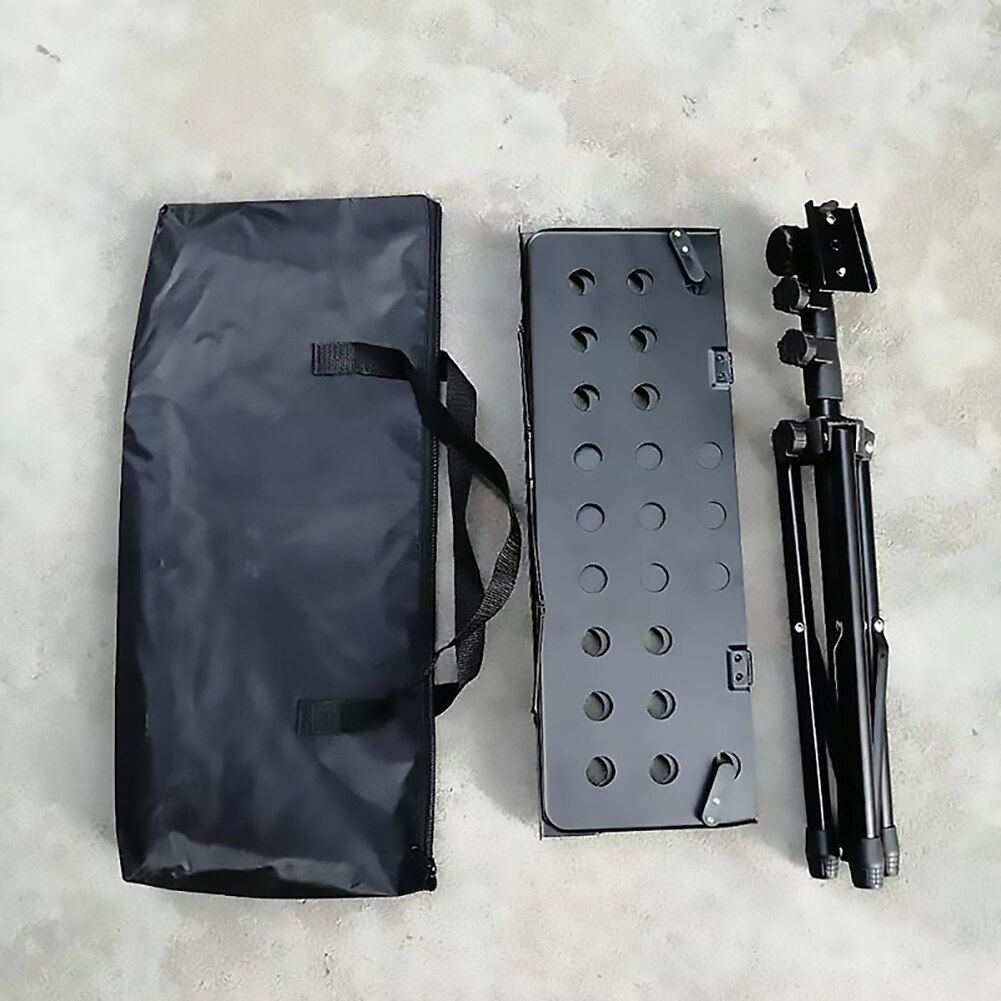 Portable Metal Music Stand Adjustable Height Detachable Musical Guitar Instruments For Piano Violin Guitar Sheet Music Black