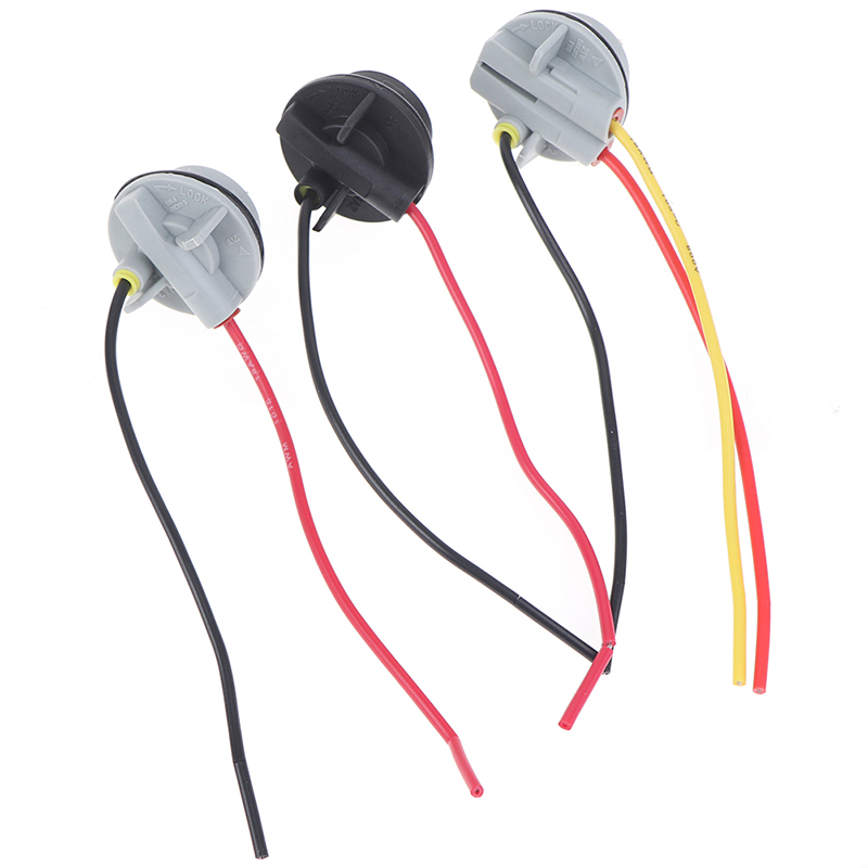 2PCS 1156 1157 Bulb Socket BAY15D Lamp Holder P21/5W Adapter Base Connector For Brake Light Plastic Car Accessories