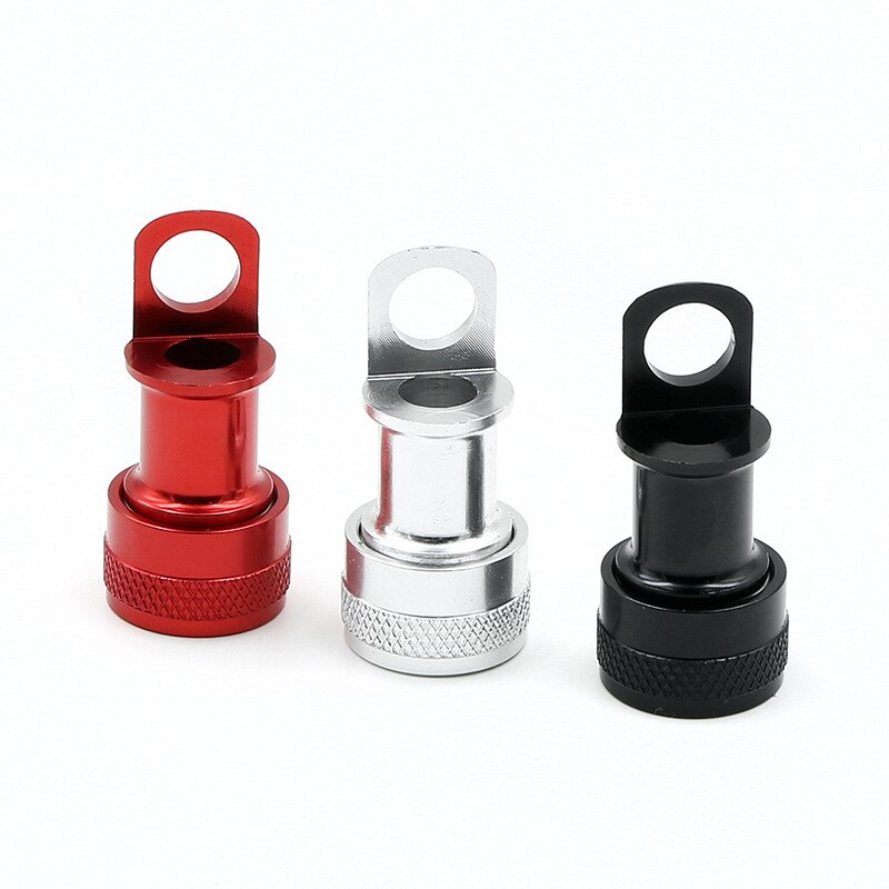 1pc pedal quick release spænde til brompton foldbar cykel mks fast spænde folde cykel montering sæde cykel del sort