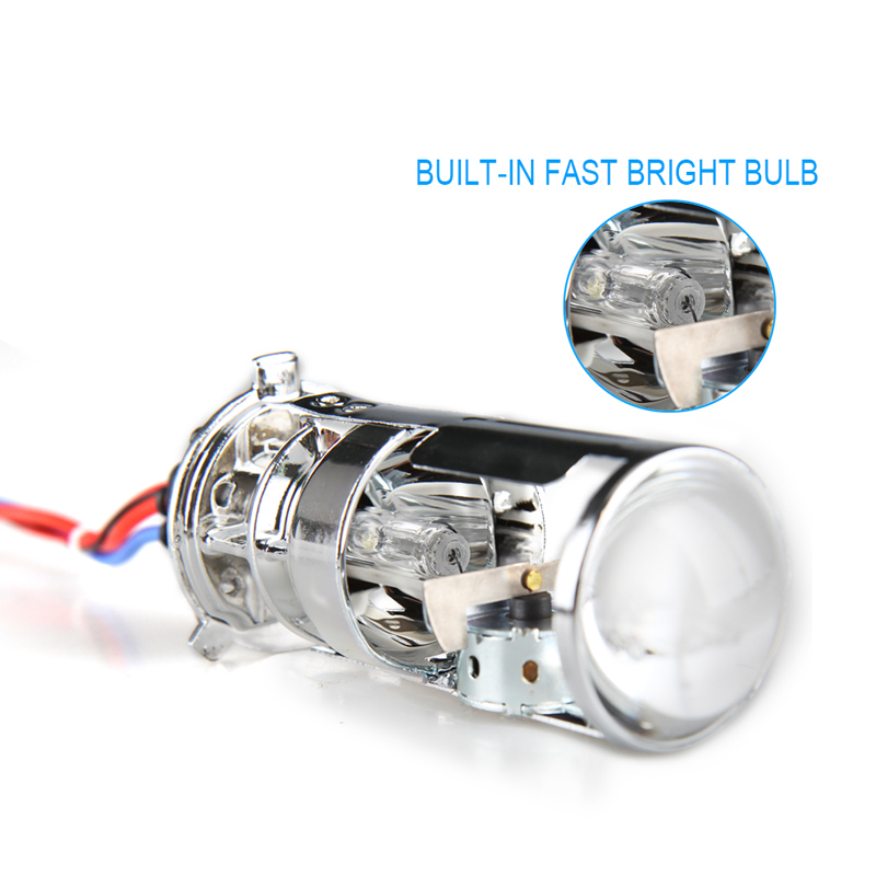 AILEO voiture modélisation 6000K 4300k 8000K xenon H4 Mini projecteur lentille LHD RHD pour HID phare H4 facile à installer 55w 10000lm