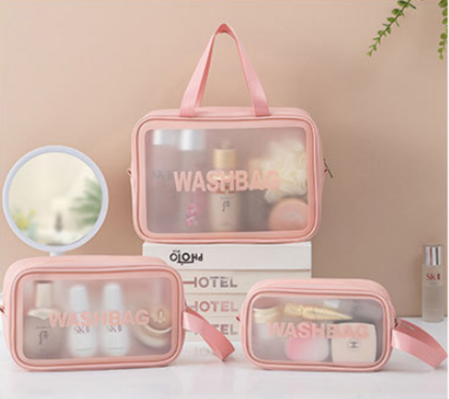 Cosmetic bag female portable advanced travel large-capacity waterproof cosmetic storage bag box wash bag