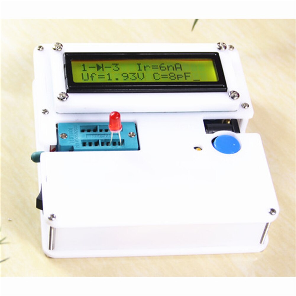 DIY KITS YD-CS Transistor Tester For Multimeter Meter Resistor Capacitor Triode Electronic Measurement With Shell