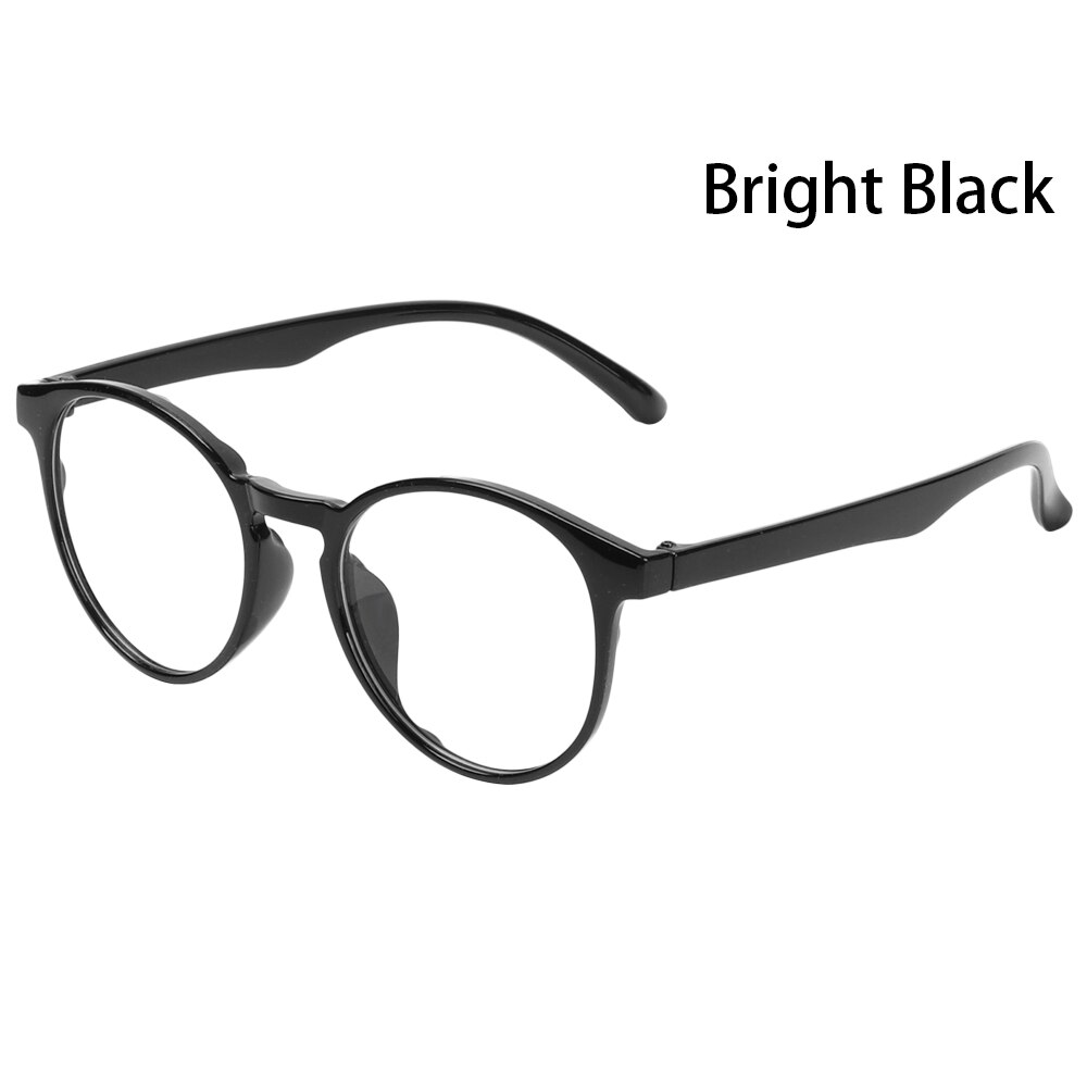 Gafas de ordenador para hombre, Blue Light Anti monturas de gafas, gafas, montura Simple Retro redonda, montura metálica, gafas falsas