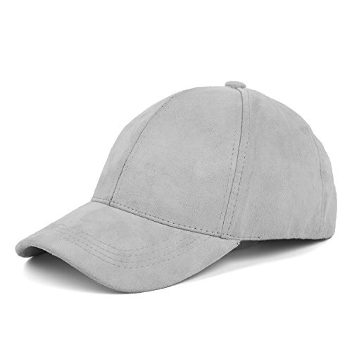 Suede Baseball Cap Mens Casquette Bone cap Snapback cap Hip Hop Flat Hat Women Gorras: Grey