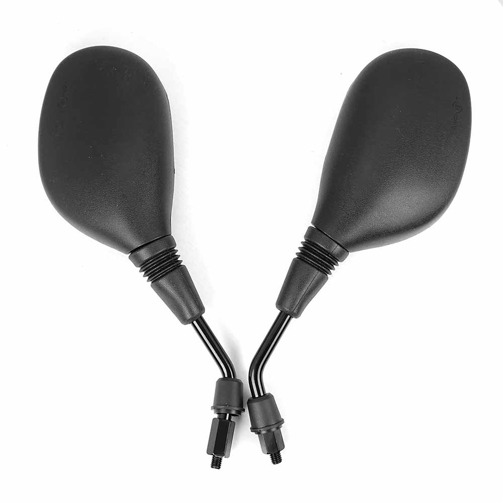 Motorfiets achteruitkijkspiegel 8mm 10mm elektrische voertuig achteruitkijkspiegel scooter elektrische motor e-bike achterste bolle spiegels
