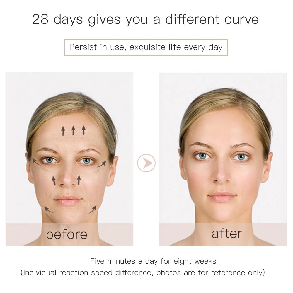 Ems Gezicht Lifting Microcurrent Roller Massager Microstroom Face Lift Machine Facial Microstroom Apparaat Massage Voor Vriendin