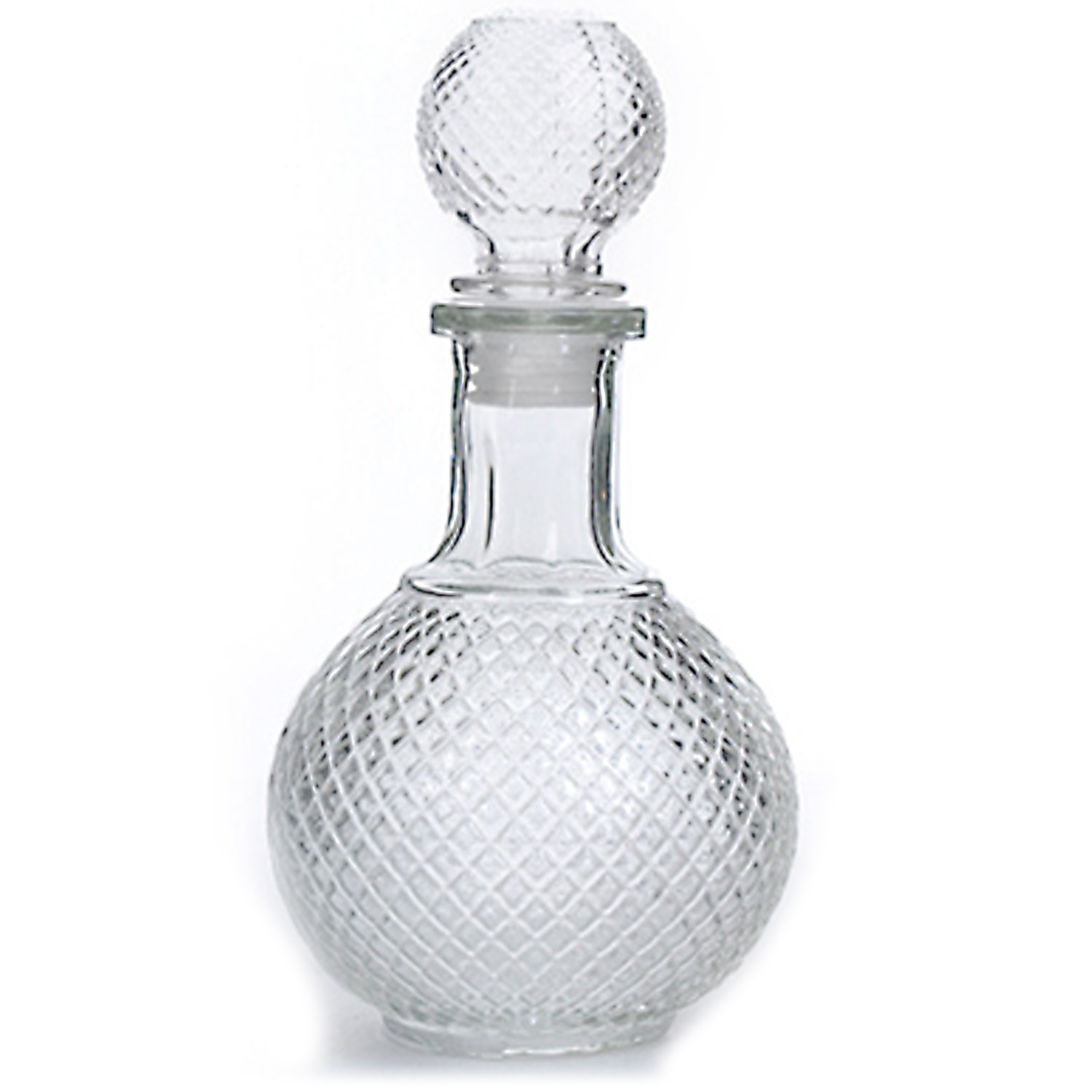 Behogar hembar 1000ml rund boll form whisky vin öl vatten dricksglas flaska karaff med lock propp barware verktyg