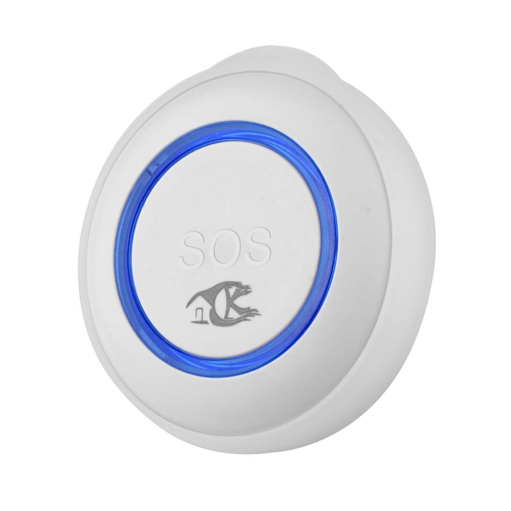 TUYA WiFi SOS Button Wireless SOS Emergency Button Alarm Home Burglar Alarm Sensor 2.4G SOS Senspr Panic Button Sos: Red