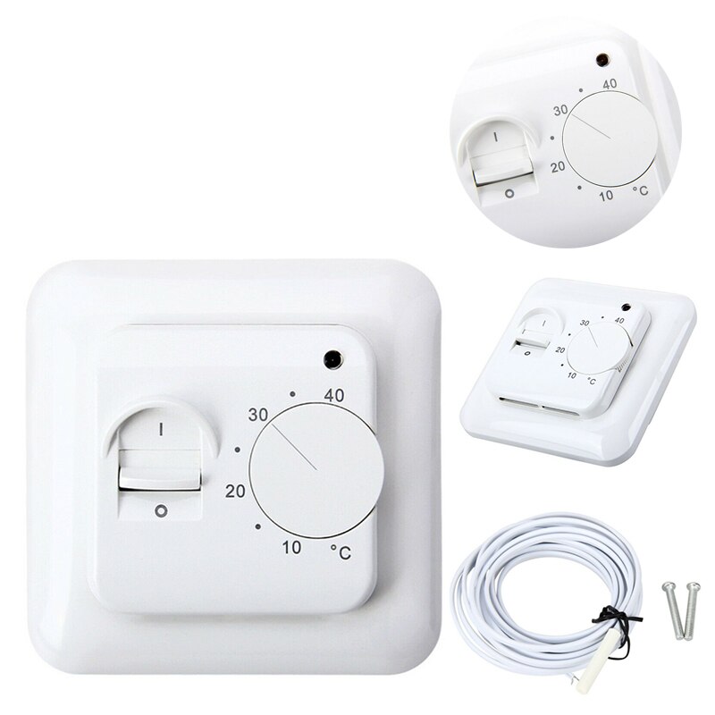 Elektrische Fußbodenheizung Thermostat Regler Schalter Boden Sensor Regler Warme Temperatur Regler
