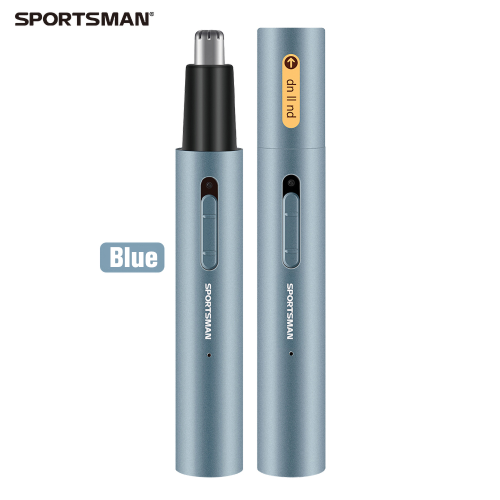 Lithium ion electric male nose eyebrow trimmer men's razor nose hair remover