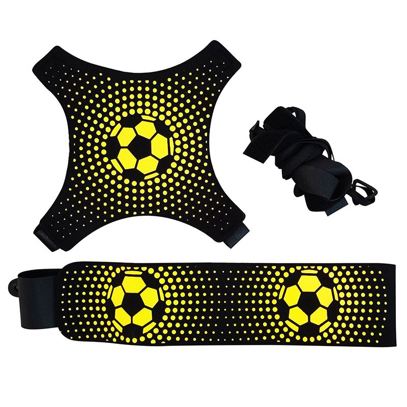 Football training belt, football sports aid equipment 5 adjustable football ball solo kick practice belt 4 fits football ball size e 3: Color d