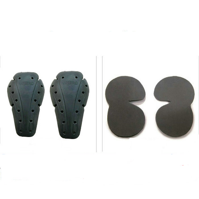 Locomotive riding pants Protective gear Motorcycle anti-fall protection knee brace hip jeans Knee pads: Default Title