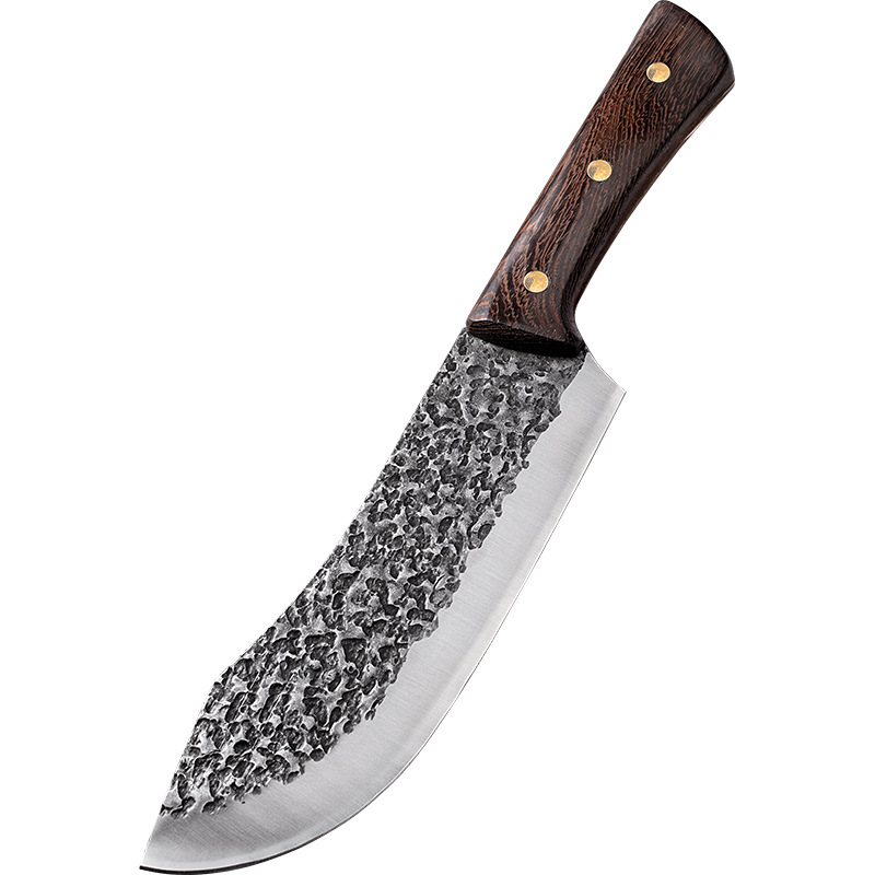 Forged Hammer Butcher Knife Chopping Knife Meat Cleaver Outdoor Cooking Knife Kitchen Kitchen Knife