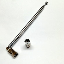 FM Antenna Telescopic Aerial 75 Ohm UNBAL For All F Connector Radio & Tivoli Aduio One Two Three Music System Female adapter