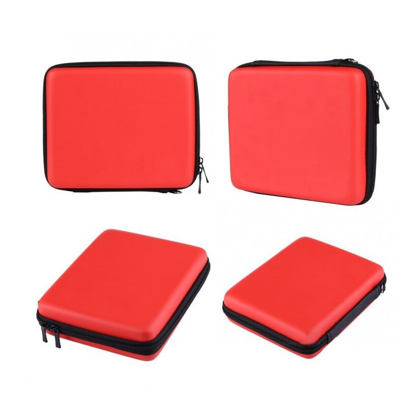 Harde eva-opberghoes met ritssluiting, beschermhoes voor nintendo 2ds- hoesje, gamekaarthoesje, gamekaarthoesje