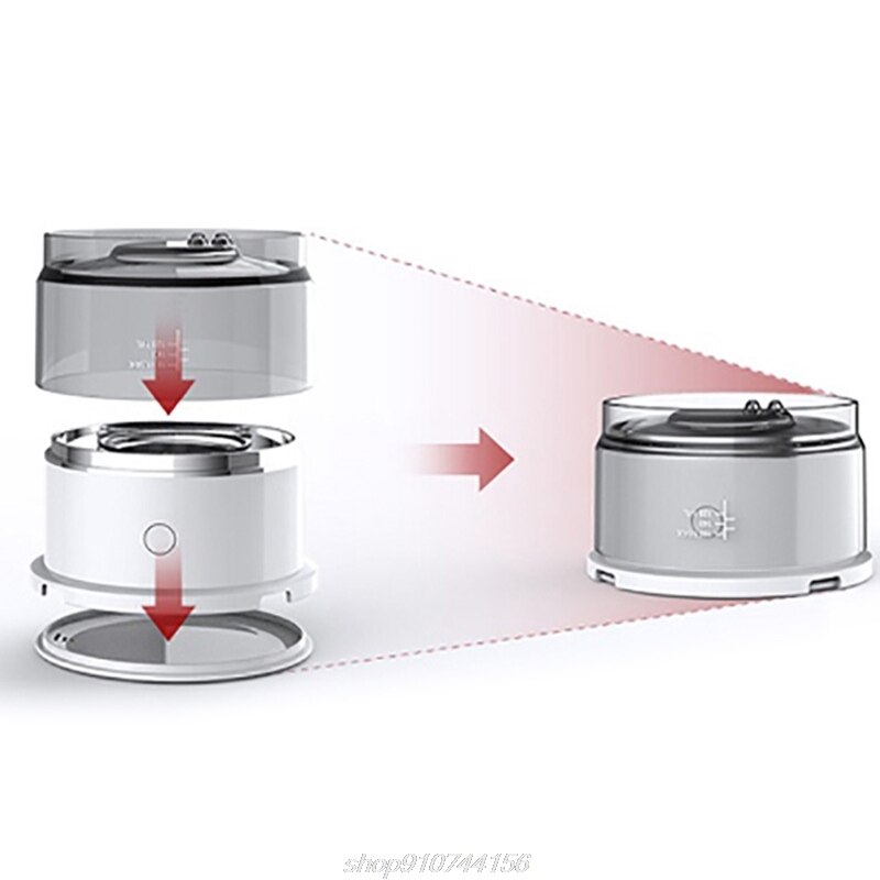 Machine à café électrique automatique N06 20, appareil à rotation manuelle avec filtre en acier inoxydable, pour le bureau et la maison, directe