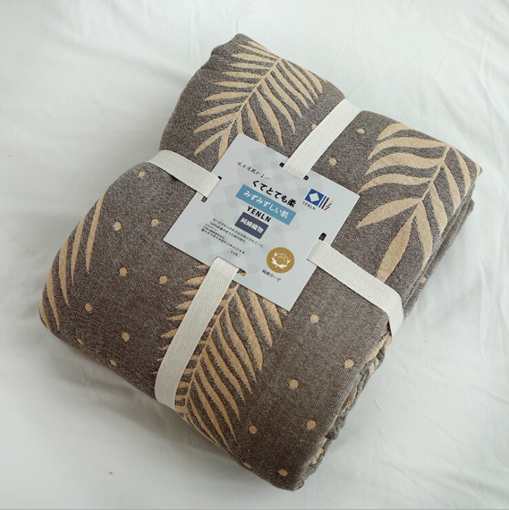 Garza di cotone Mussola Coperte E plaid Coperta per Letto Divano proprietà aria Condizionata Copriletto per Adulti