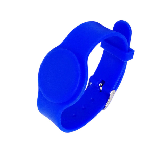 1Pcs 13.56MHz Adjustable RFID Waterproof Soft Wristband Silicone Bracelets NFC Smart S50 1K IC Key Keyfob Card