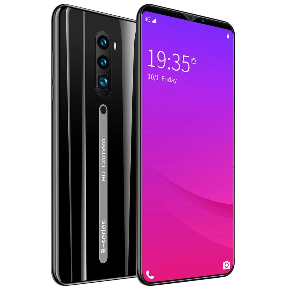 Rino3 Pro 5.8 Inch Scherm Android Telefoon Purple Water Screen Smartphone Effen Kleur Mobiele Telefoon Cool Vorm Mode: Default Title