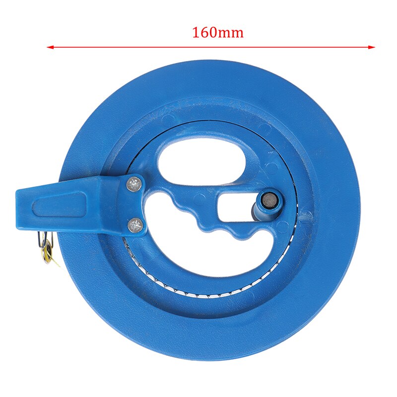 16Cm Kite Reel Abs Plastic Blauw 150M Kite Reel Grip Winder Vliegende Gereedschap Kronkelende Machine Vliegers & Accessoires