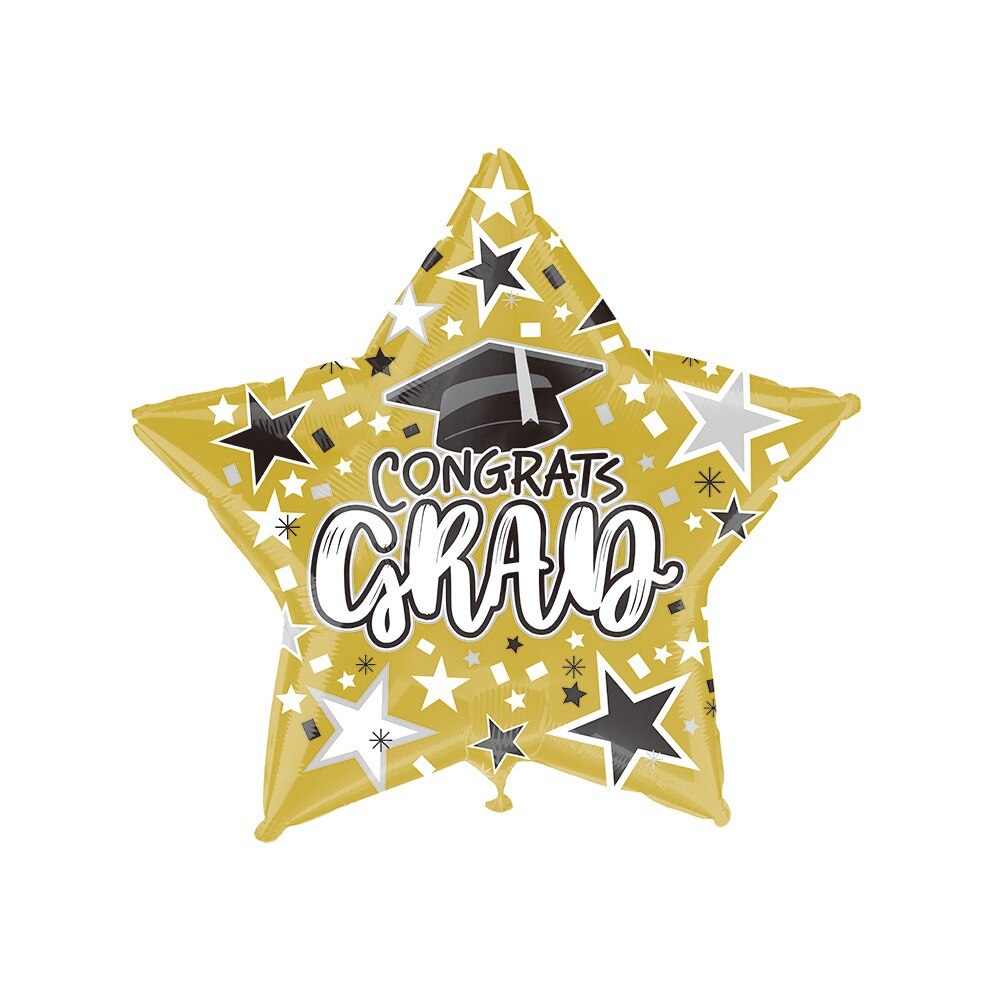 Graduation Balloon Graduation 2022 Helium Foil Balloon Congratulation Graduation High School Graduation Party Decorations: Marble