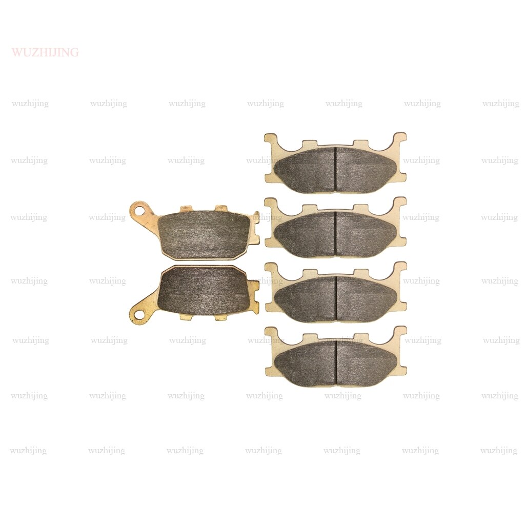 per YAMAHA XJ6 600 XJ6600 ABS SP 2009 - 2015 Pastiglie Freno impostato impostato Anteriore Posteriore 2014 2013 2012 2011 2010: SINTERED impostato