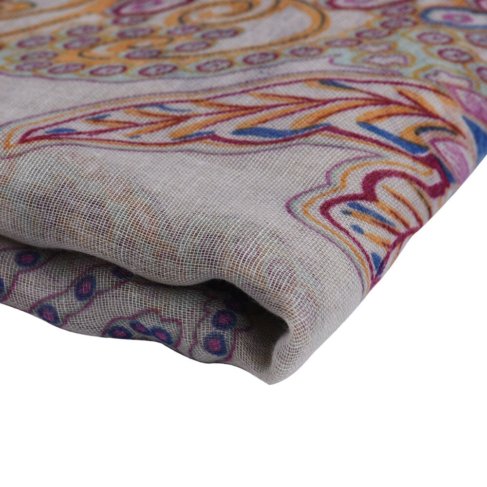 Scarf Women Spring Vintage Warm Knitted Scraves Laides Scarf Wrap Shawl Nation Patterns bufanda mujer Beach Wraps Shawl