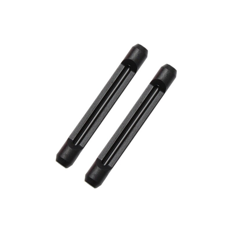 Occhiali trasparenti antiscivolo in Silicone gancio per l'orecchio supporto per punte del tempio accessori per occhiali occhiali occhiali da sole fissi coprigambe: Black