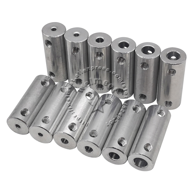 2mm/2,3mm/3,17mm/4mm/5mm/6mm Welle Starre Kupplung koppler Motor Anschluss Hülse Buchse Für Auto Schiff Modell