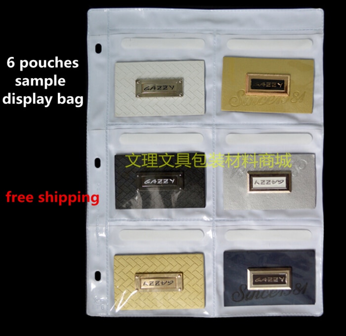6 pouches monsters tas, A4 multi monster, multi display tas, A4 plastic zak,